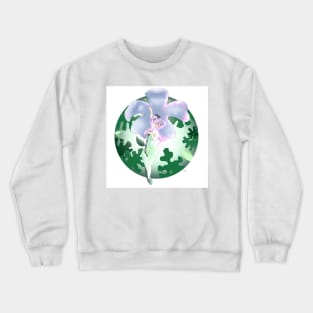 Fairy holding a flower Crewneck Sweatshirt